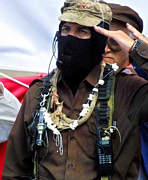 Subcomandante Marcos of Chiapas entered into an alliance with a Muslim movement in the mid-1990s.